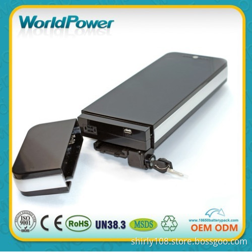 36V 9ah lithium ion battery for ebikes black iphone style